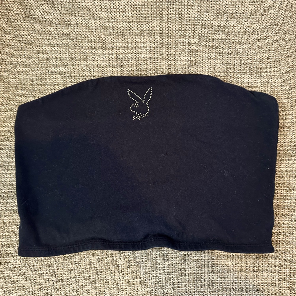 PacSun Playboy Rhinestone Tube Top